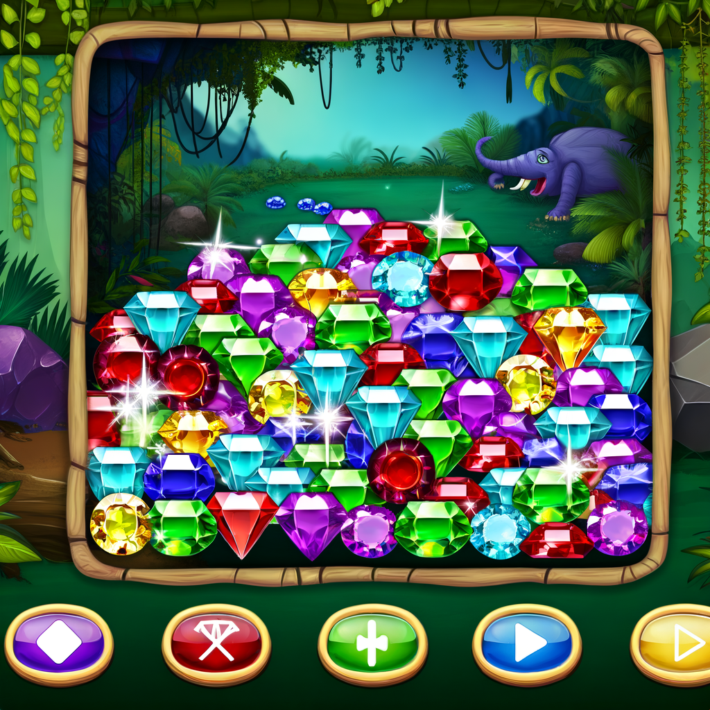Jewel Hunt DD: Deep Crystal Chase